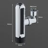 Kitchen Faucet Waterfall Multifunctional Water Tap Outlet Splash Proof Universal 360°Rotating Bubbler 6 Modes  Nozzle Extension