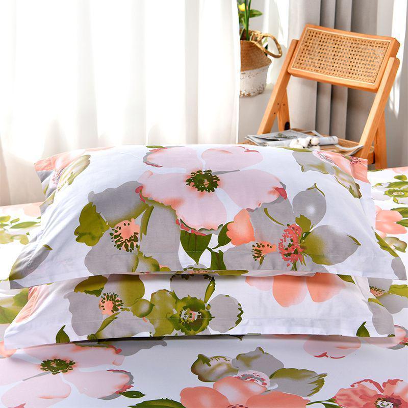 Pure Cotton Pillowcase Set 48x74cm - Thick Pair for Adults & Students