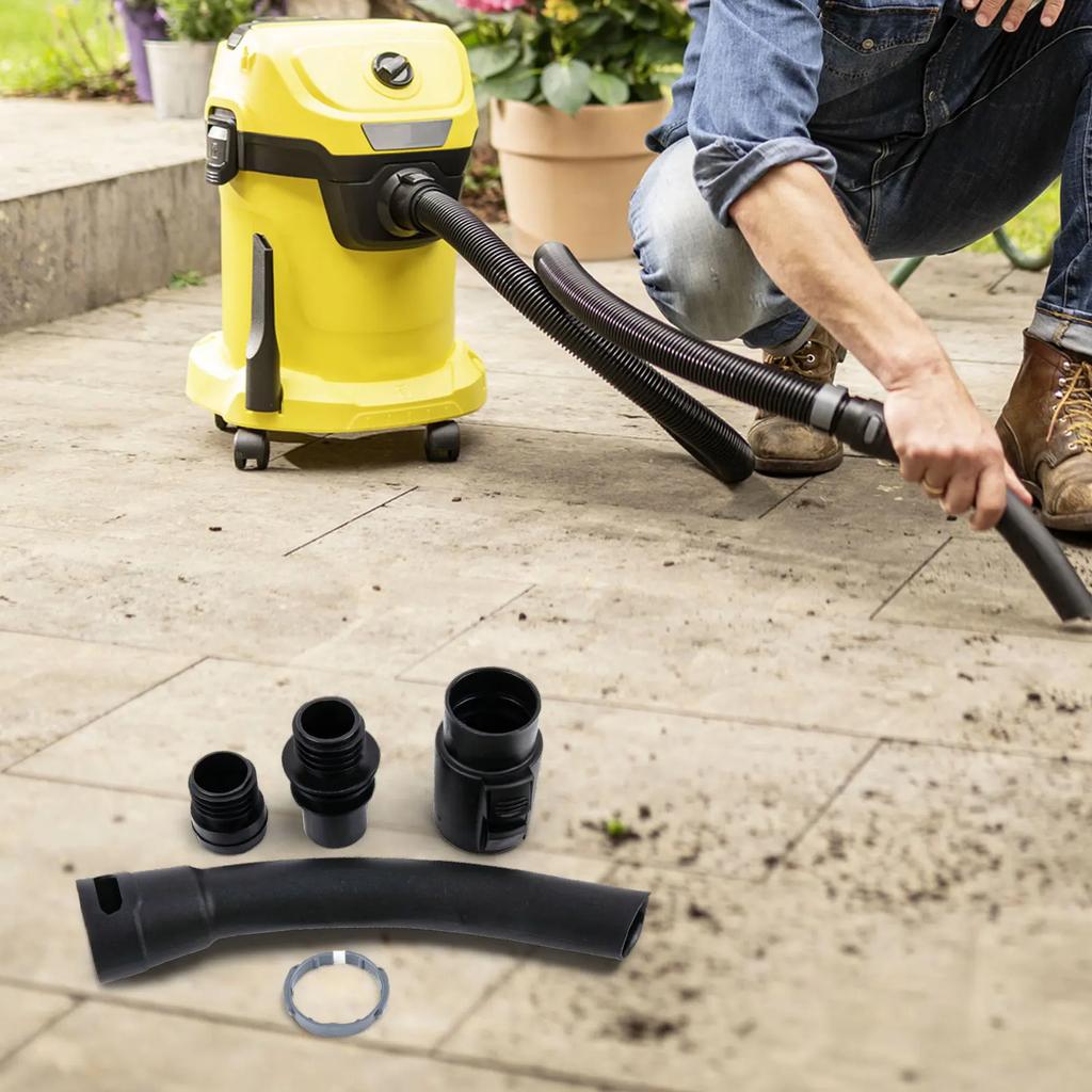 Conector de Mangueira para Cabo de Aspirador de Pó Limpeza Doméstica Cabo Antiderrapante Fácil de Usar Para Acessórios de Aspirador Para Karcher WD4