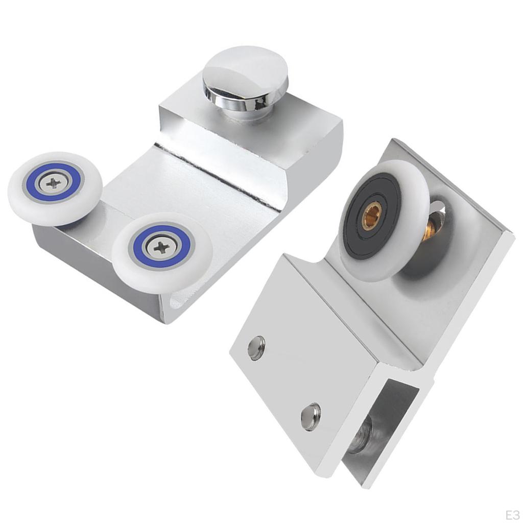 Sliding Door Rollers Replacement Pulley Bathroom Roller Runners Wheel Fixing Accessories Shower