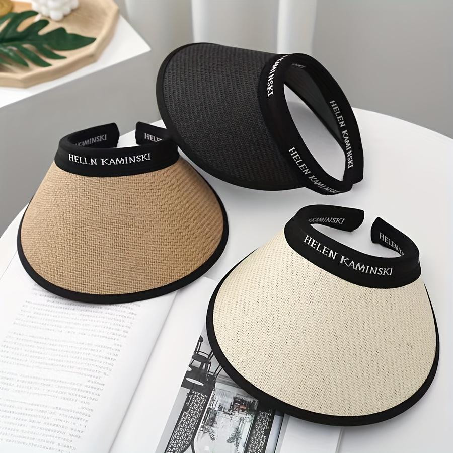 1Pcs Fashionable and Handsome Women's Outdoor Sun Hat, Empty Top Hat. Women's Sun Hat. Sun Hat Suitable for Outdoor Camping and Sports.