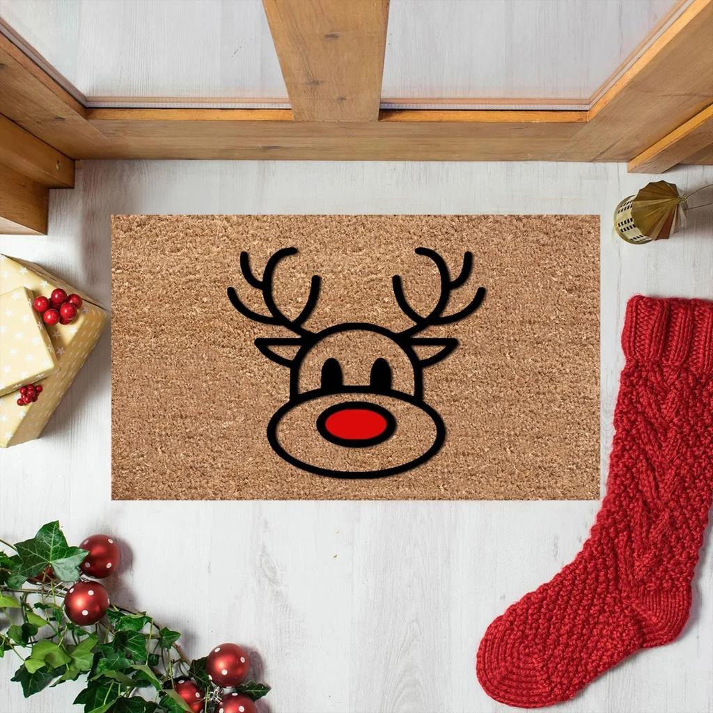Fall Door Mat,Doormats Natural Coir Mats Non Front Door Rugs For Thanksgiving Decorative Entrance Porch Outdoors