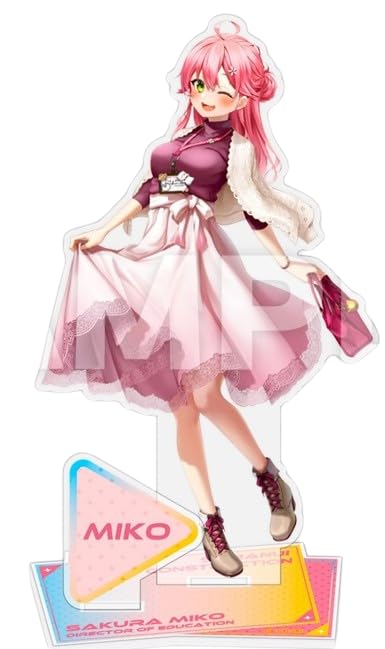 Sakura Miko Acrylic Stand HoloLive 2023 Construction Building Event Limited Merchandise ~Shiranui Tour~ (HoloLive)