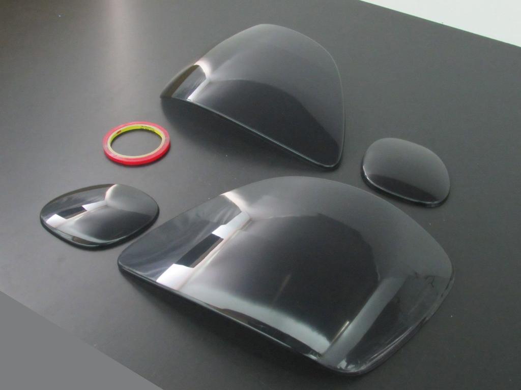 BRIGHTZ Smoked Tail Light Cover for Aristo 161 Part JZS160/JZS161 (SMO-REA-032) (16, 160, JZS, Number 10696)