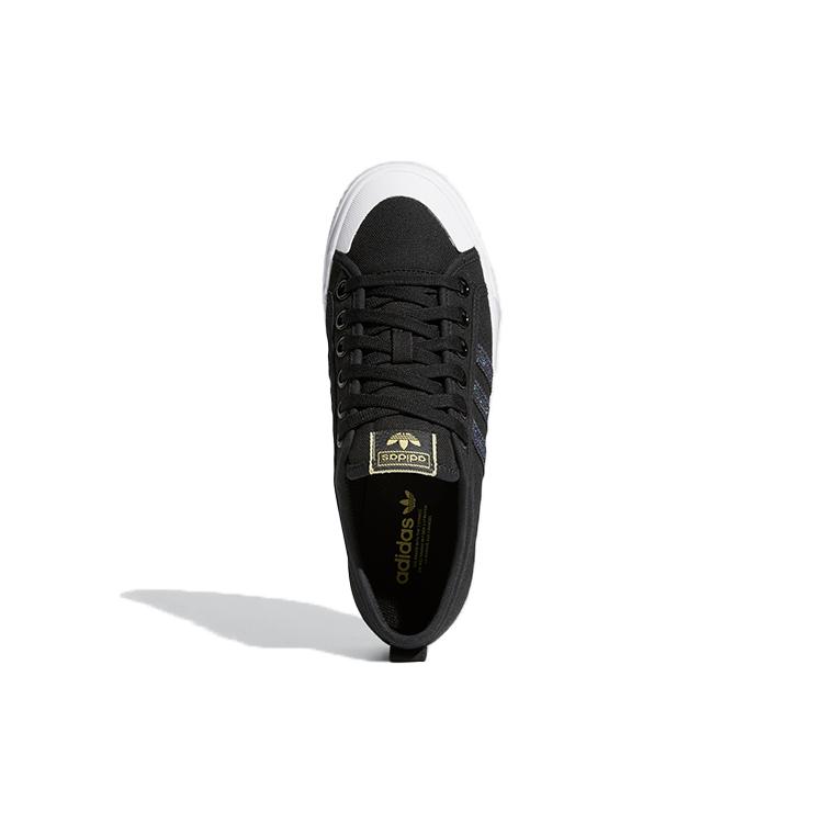 adidas Nizza 'Black Blue' Women's FX9004