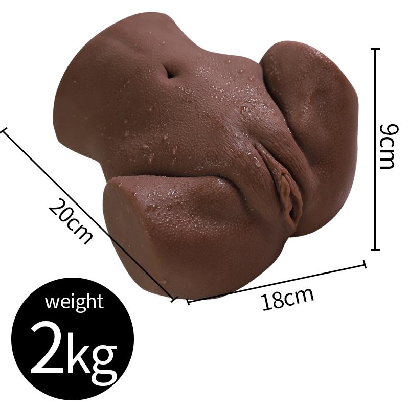 Black Skin Big Ass Realistic Anal Vagina Love Doll Realistic Sex Doll for Men
