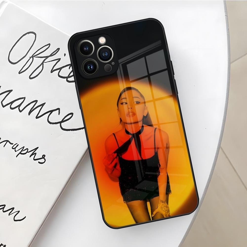 A-Ariana Grandes Phone Case for Iphone 17 16 Air 15 14 12 11 13 Pro Max Mini X Xr Xs Se Puls Glass Cover