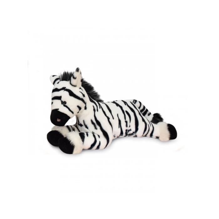Peluche - histoire d'ours - zephir le zèbre - blanc et noir - pour enfant