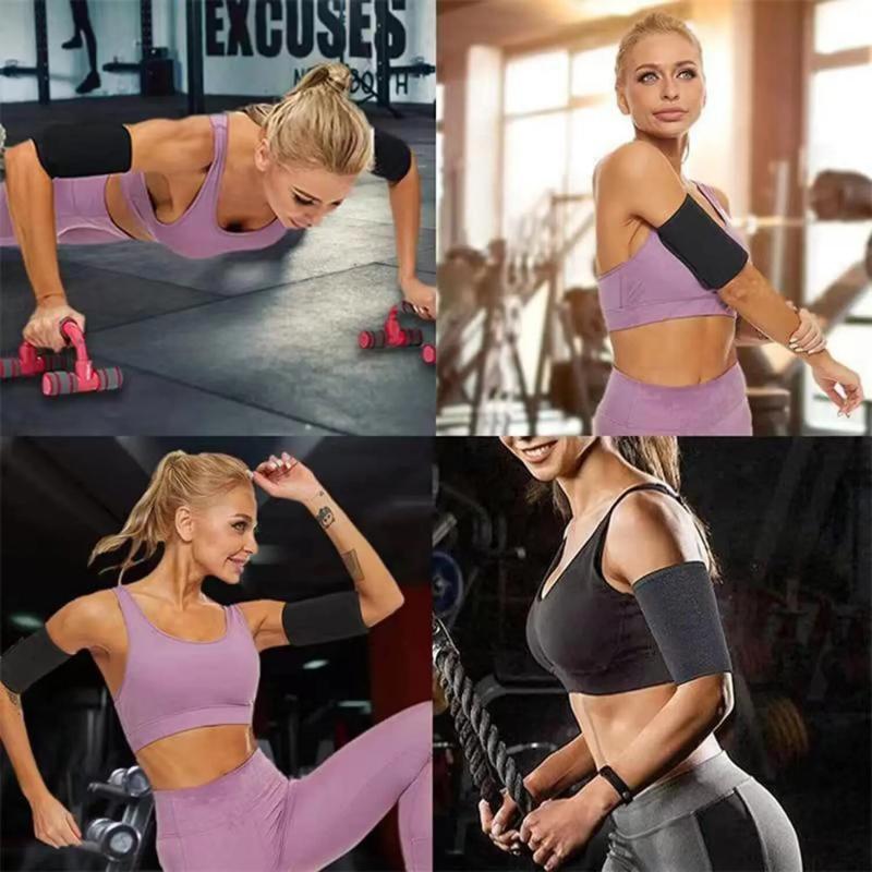 Beam Armband Sports Sweating Arm Cover Bye Bye Meat Trimmer Arm Shaping Stuffy Sweat Belt Yoga Sweating Plastic Armband