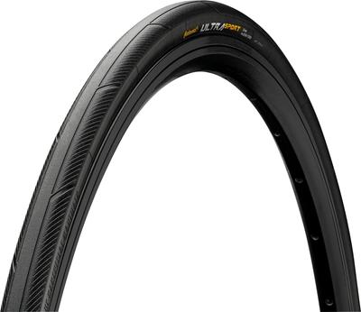 Continental Ultra Sport 3 700x23C FB Ultra Sport 3 Cubierta de Carretera 1 Pieza Medio 1504490000 Negro-Negro