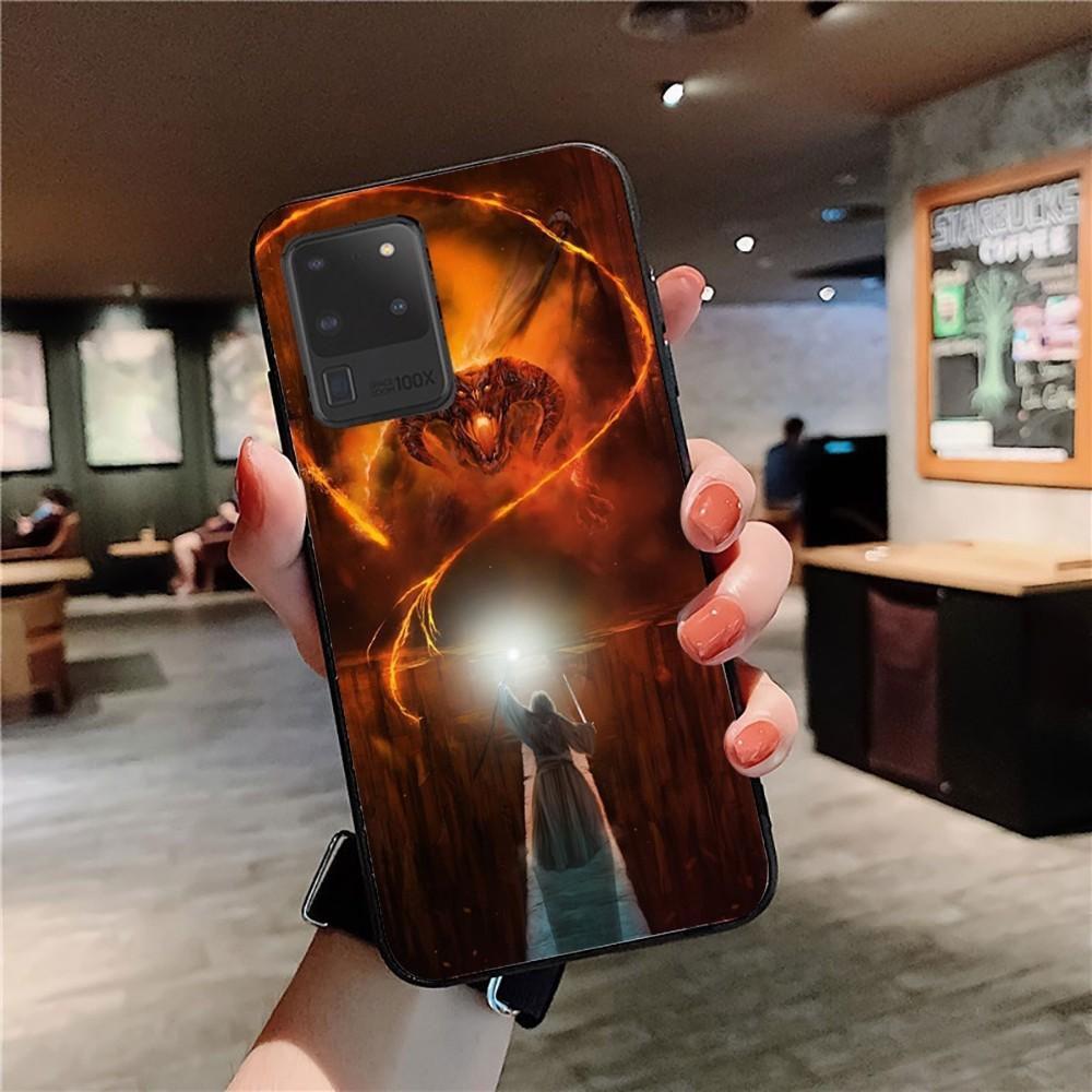 Movie Rings Of The Lords Phone Case For Samsung S9 S10 S20 S21 S22 S23 S30 S23 Plus Lite Ultra FE S10 Lite Fundas