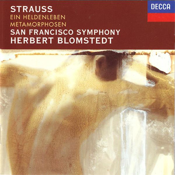 

CD RICHARD STRAUSS - THE SAN FRANCISCO - Ein Heldenleben / Metamorphosen 4365962 Decca 1994 Europe Classical Used