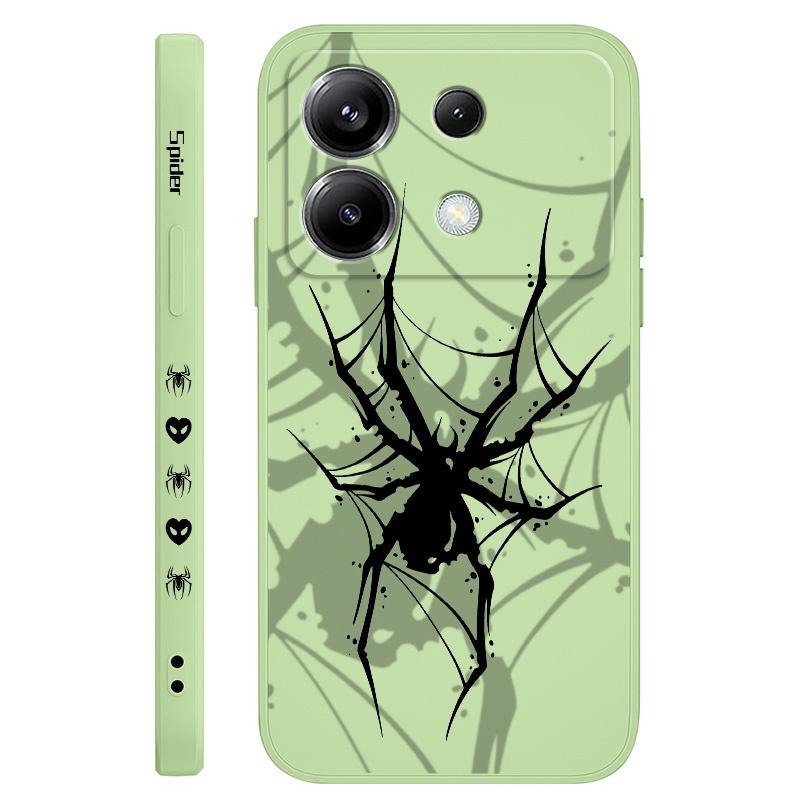 Cool Spider Phone Case For Xiaomi Poco F7 X7 X6 F6 M6 M5 M5S F5 X5 F4 X4 M4 F3 M3 X3 Pro 4G 5G GT Silicone Cover