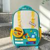 Children Backpack Elementary School Unisex Double Shoulder Bag With Coin Purse