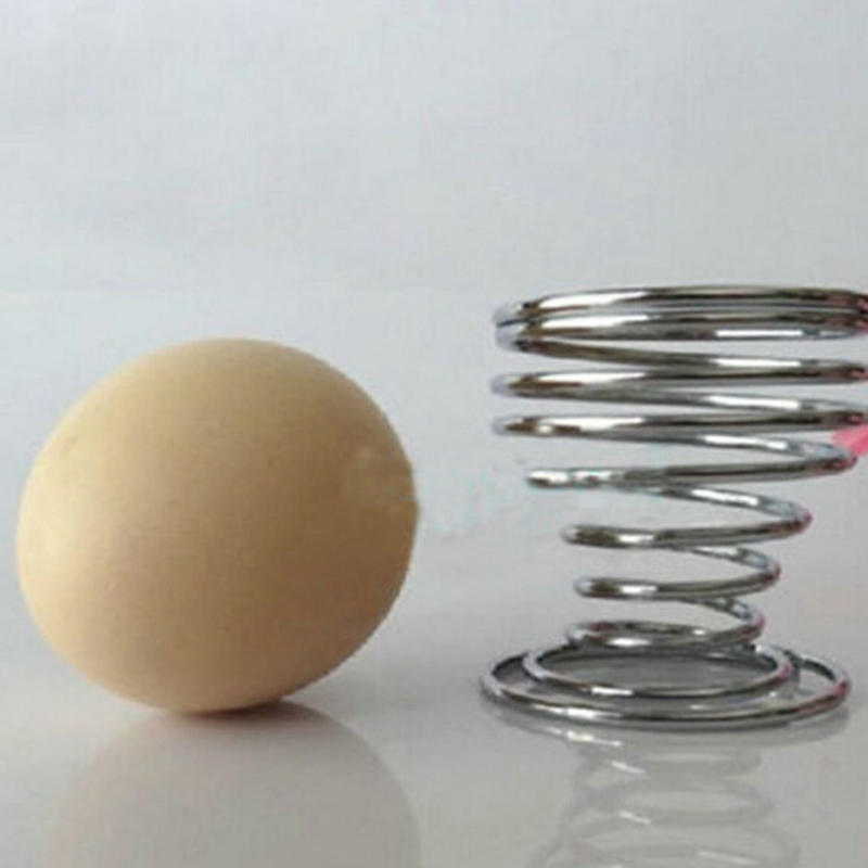 

Поднос из пружинной проволоки из нержавеющей стали, подставка для яиц, держатель для вареных яиц, хранение, 1 шт.