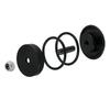 1 Set Spina Cieca Tergicristallo Posteriore Nero Adatto per VW Golf Sharan Caddy Scirocco T4 T5