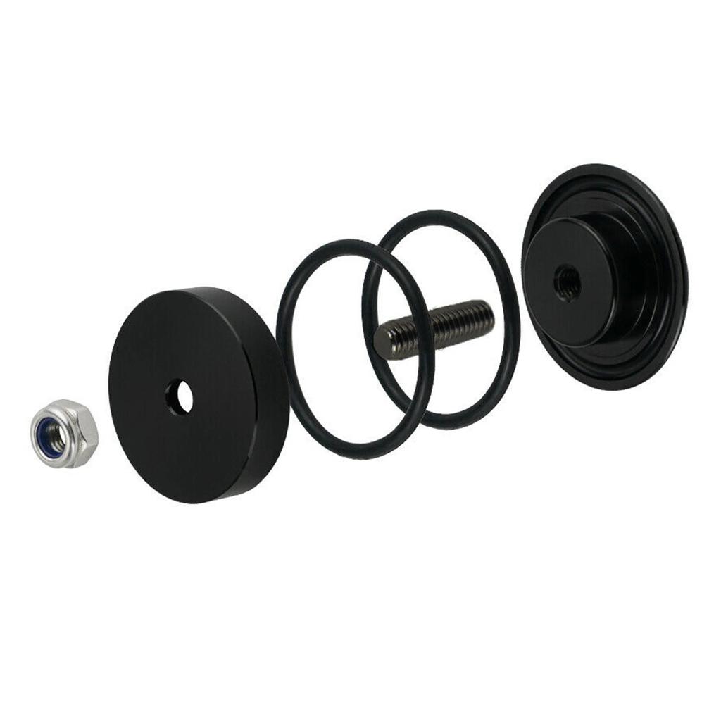 1 Set Spina Cieca Tergicristallo Posteriore Nero Adatto per VW Golf Sharan Caddy Scirocco T4 T5