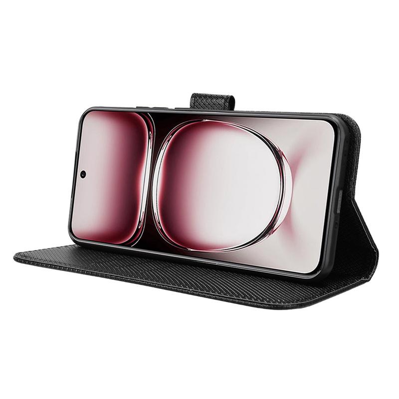 Flip Leder Telefon Fall für OPPO Reno12 Pro Magnetische Brieftasche Karte Slot Schutz Stand Tasche für OPPO Reno 12Pro