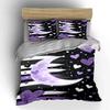 Purple Moon, Hearts, Stripes. Bedding Sets Duvet Cover Sets Duvet Covers Pillowcases(1 * Duvet Cover 2 * Pillowcases Without Duvet Insert)