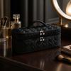 Cosmetic Travel Organizer Multi-Compartment Polyester Bag