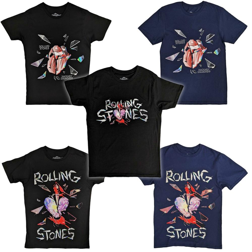 

Rolling Stones T Shirt Hackney Diamonds Album Cover New Official 4XL
