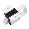 1pcs Automatic Latch Square Self-closing Bolt Aluminum Alloy Spring-loaded Mechanism Three Spacers Thicknesses Hardware Tools