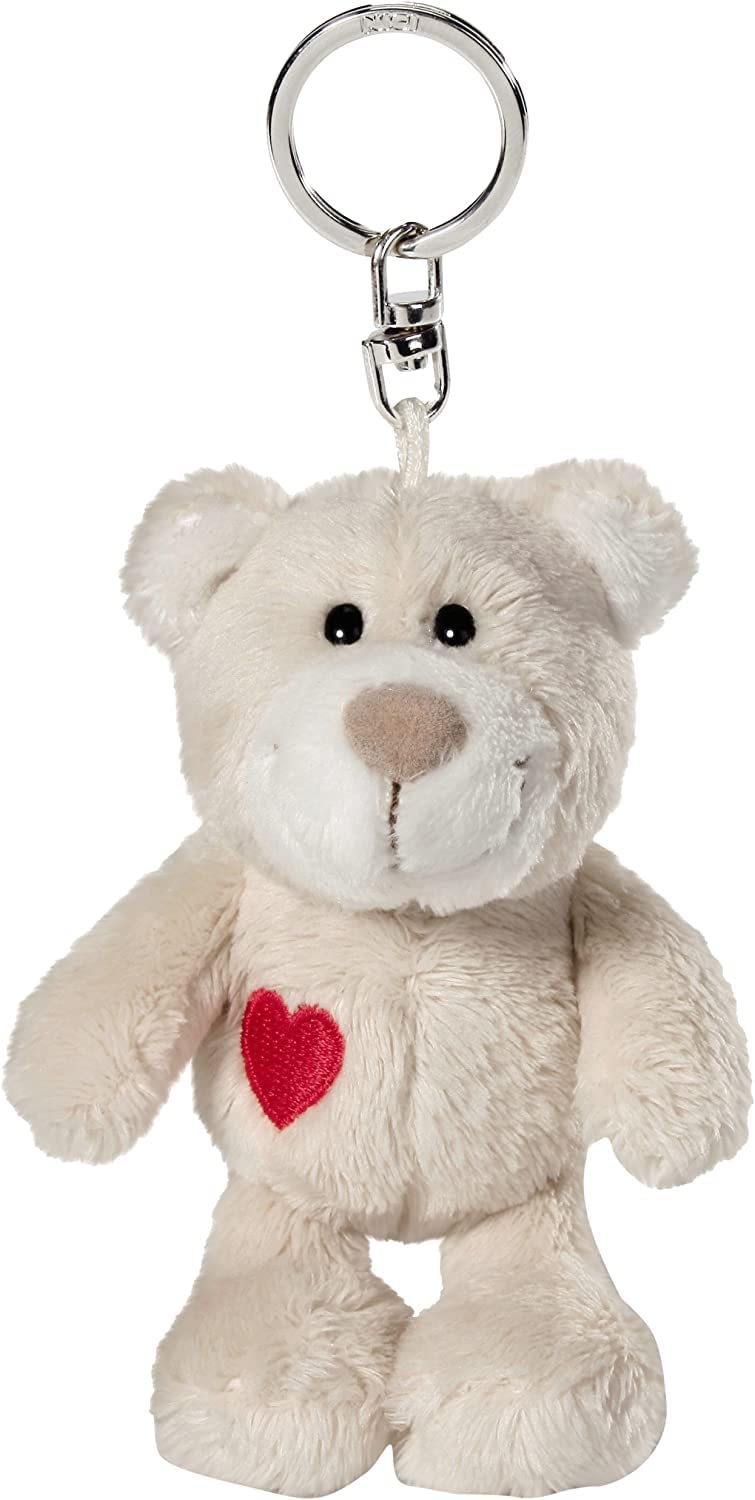 NICI Love Bear Keyring 10cm/WH белый