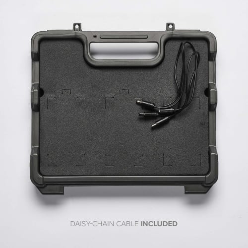 BOSS BCB-30X Effects Pedal Board Case, Durable, Compact, and Lightweight, Black