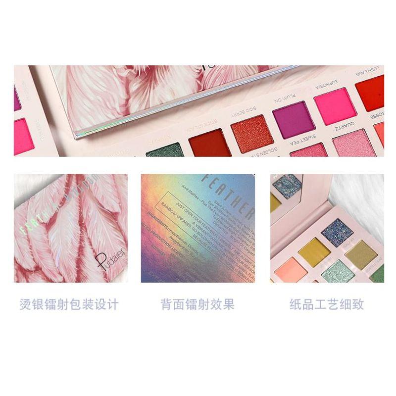 Pudaier - Feather Kingdom 28 Renkli Far Paleti