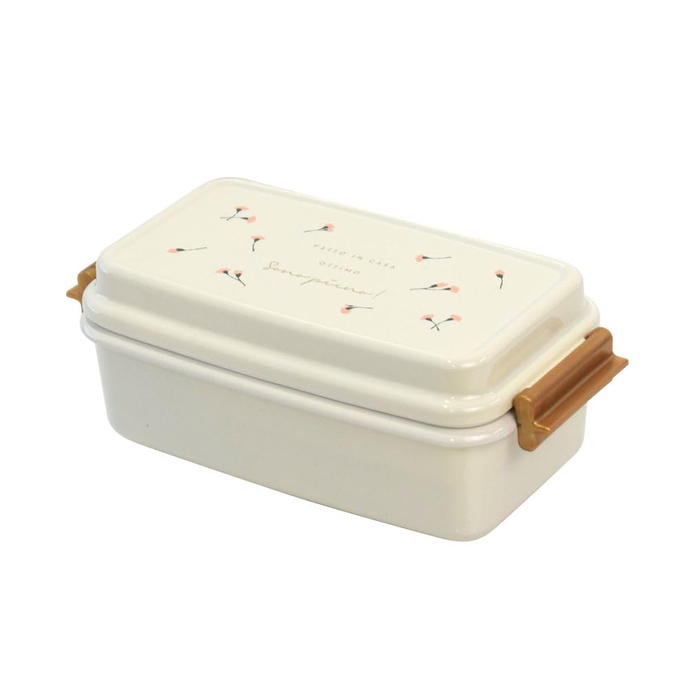 

Sabu Pianta Antibacterial Tight Lunch 2 670ml Container, Tiers, Ivory, (Product Code 348846) белый
