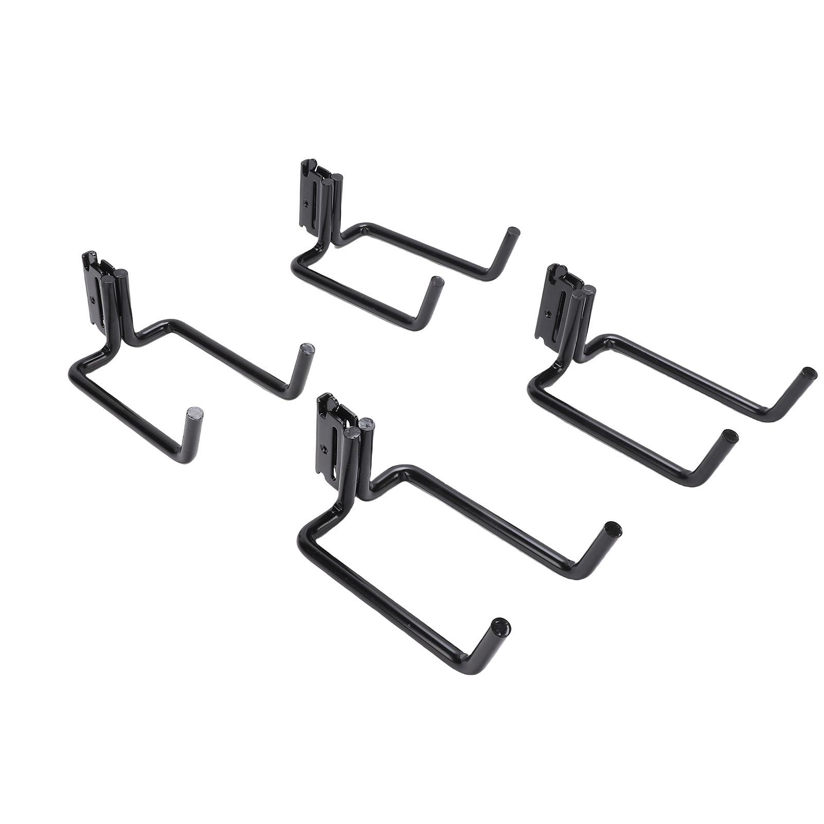 

4PCS Heavy Duty Shovel E Track Hook Enclosed Design Multifunctional Steel E Track J Hook for Truck