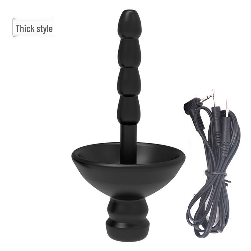 Electric Shock Urethral Dilator and Glans Stimulator for Adult Male SM Play