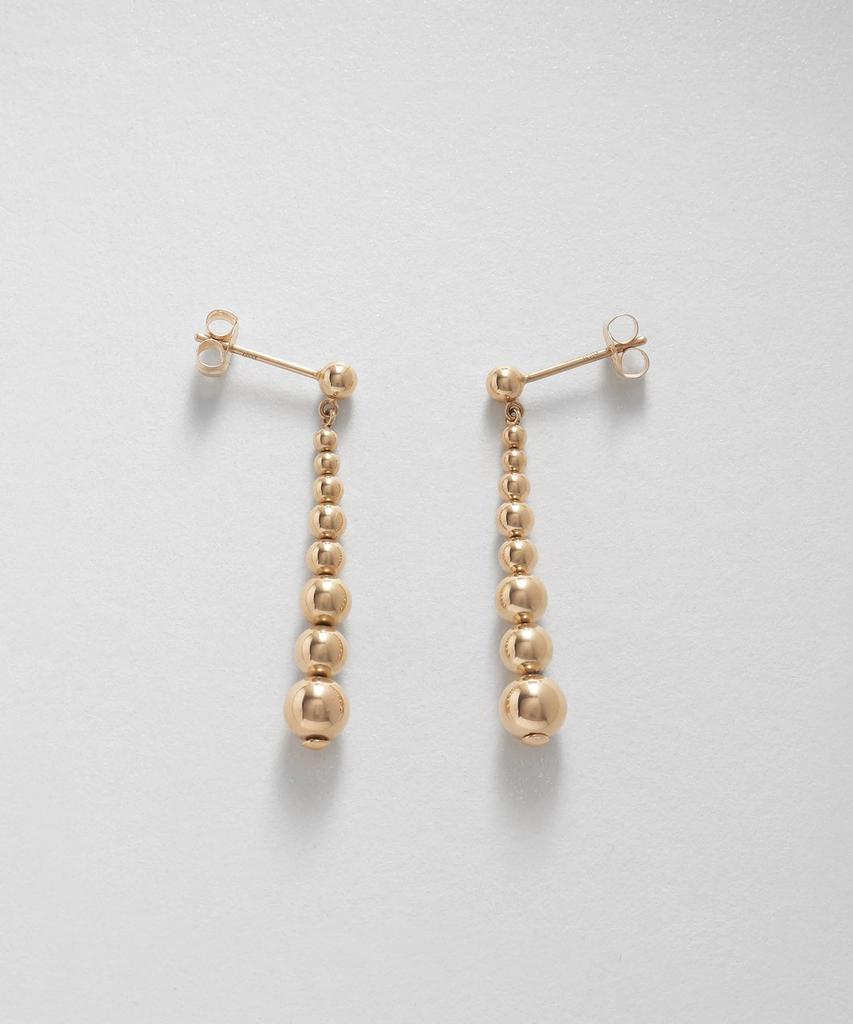 Ohrringe K10 Hohlkugel Farbverlauf Ohrstecker 40576549 Gelbgold 00 [Kokoshnik] Damen (100)