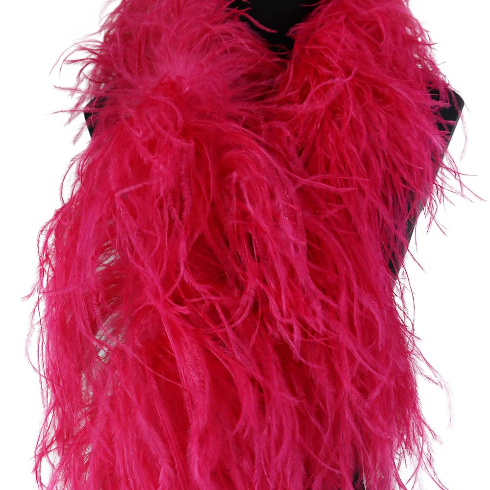 DIY Natural Ostrich feather boa 1 to 30Ply Fluffy Black Ostrich plumas Decoration Shawl Trims Costume Clothing Sewing Accessory