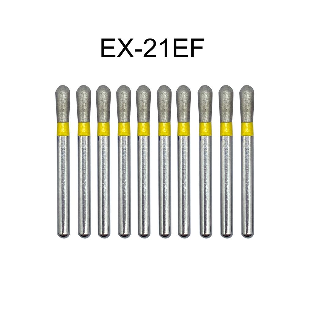 Nun Ck 10 Stück/Packung Dental Diamantbohrer für Hochgeschwindigkeits-Handstück Zahnarztbohrer FG-Serie Durchmesser 1,6 mm