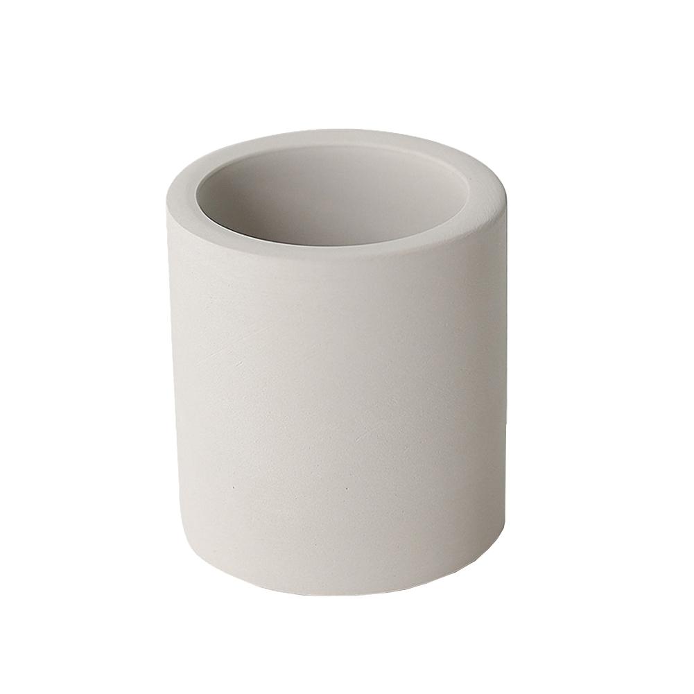 Diatom Mud Toothbrush Cup Diatom Mud Toothbrush Holder Large-capacity Cup Minimalist Style Round Cup Body Smooth Polished Bottom