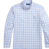 Polo Ralph Lauren Plaid Logo Button Long Sleeve Shirt Men shirts Blue 710968937-001