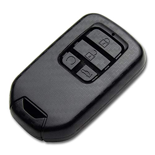 

[TANGSEN] Чехол для смарт-ключа для Honda Vevezel Fit Jade S660 Shuttle CR-Z Civic TypeR Odyssey RC1 RC2 и т.д.. Чехол для ключа, Держатель для ключа, 4 кнопки, Пятно П