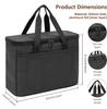 3 Cups Drink Delivery Insulated Bag Portable Carrier Takeaway Thermal Warm Cooler Tote Bag Picnic Supplies Storage Bag
