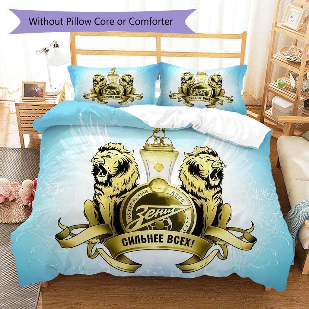 Zenit Bedding Quilt Set Quilt Cover Pillowcase Home Decoration Birthday Gift (1 * Duvet Cover + 2 * Pillowcase, Without Core)
