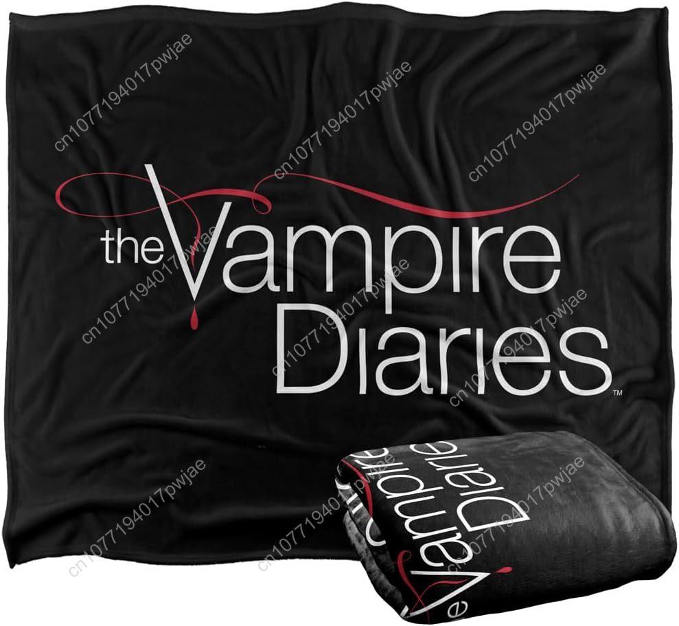 Vampire Diaries Blanket Tvd Logo Silky Touch Super Soft Throw Custom blankets 75X95CM