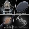 Wristwatch Business Watch for Men Quartz Clock Leather Watches