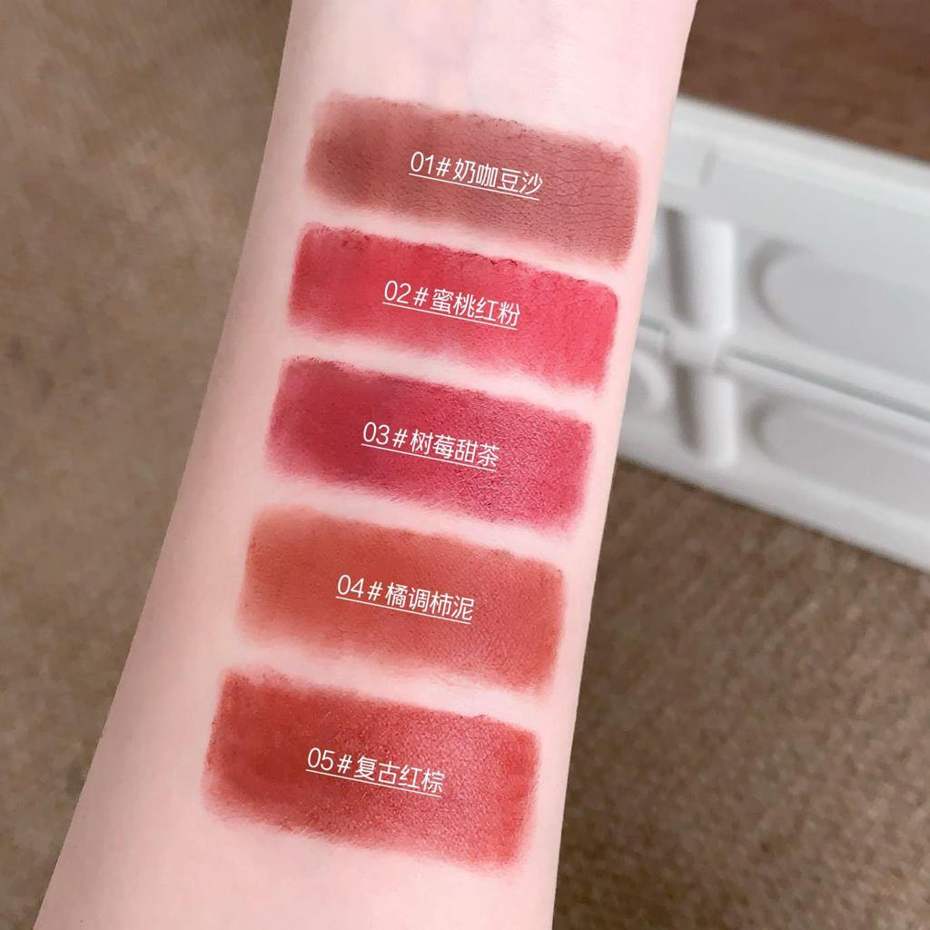 KodyboLL Flashy Matte Silky Lipstick for Yellow Skin - Moisturizing, Brightening, Perfect for Bare Face