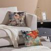Aya Takano art avantgarde Cushion Cover Throw Pillow Cover Hidden Button Durable Polyester Chair Cushion