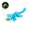 Glow In The Dark 3D Printed Chameleon Fully Articulated Fidget Animal Figurine Flexible Desk Ornament Room Decoration Gifts