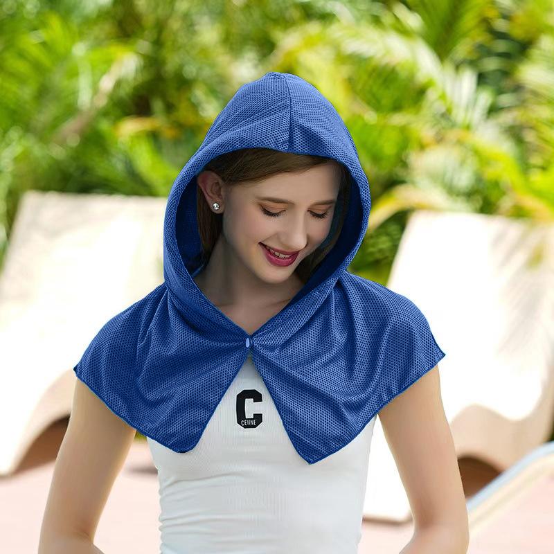 2026 Summer New Arrival Cooling Beach Shawl Sun Protection Breathable Uv Protection Sun Hat