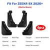 Zeekr 9X Fender Mud Flap Car Accessories 2026+