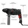 AC110V 800W High Power Rotary Hammer Drill Electric Hammer ConcreteMasonry Rotary Hammer with