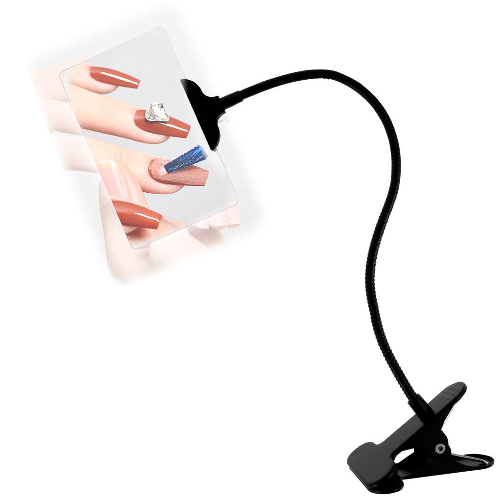 Hands Free Magnifying Glass 5XAdjustable Clip On Magnifying Glass Square Magnifying Glass Full Book Page Reading Magnifier