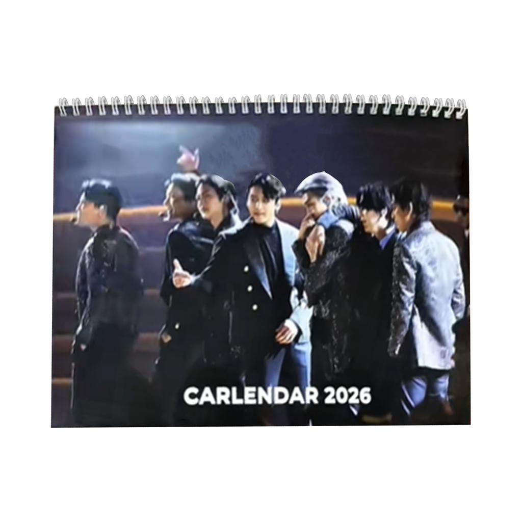 2026 -Themed Wall Calendar, Illustrated Calendar, Unique Christmas And Holiday Gift Ideas Fan Gifts